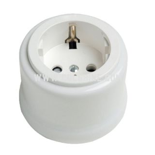ceramic socket with children protection