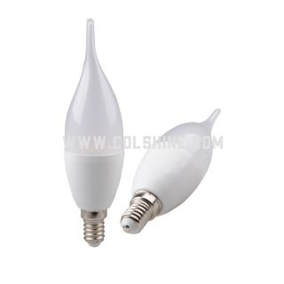 e14 plastic led candle bulbs 3w 5w 6w 7w 