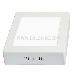 Square and surface mounted panel light 6-24W