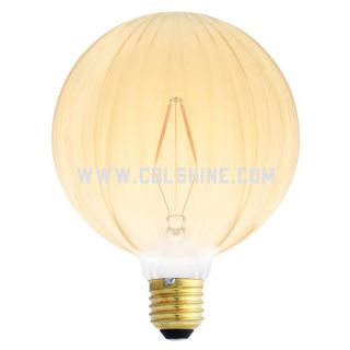 Globe shape led filament bulb E27