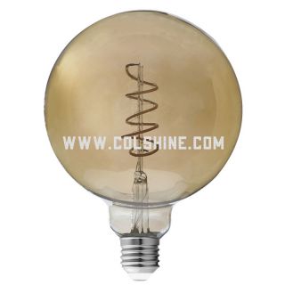 Decorative LED Filament Amber Globe Light Bulb