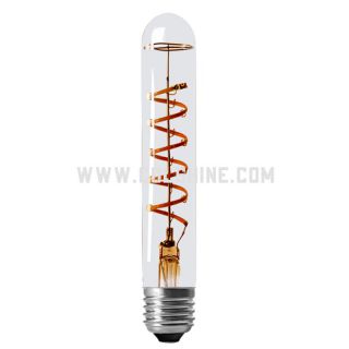 Long tube flexible led bulb