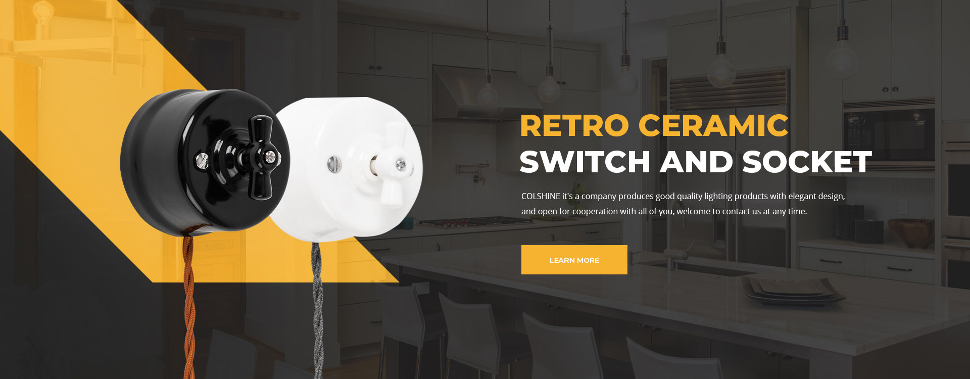 Retro Ceramic Switches and Sockets
